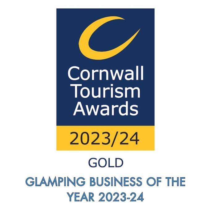 Willa Clotted Cream -Lydcott Glamping, Cornish Sea Views Looe Zewnętrze zdjęcie